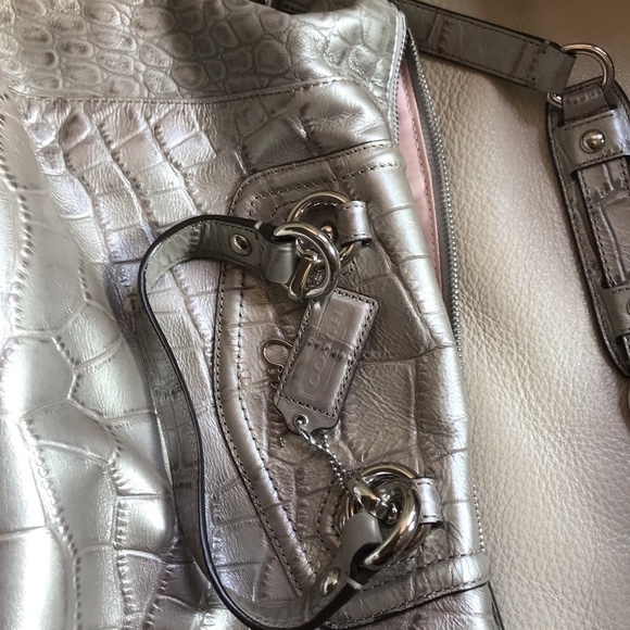 Coach exotic leather gorgeous satchel bag - Picture 12 of 12